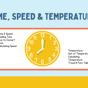 Simplified Mathematics: Time, Speed and Temperature